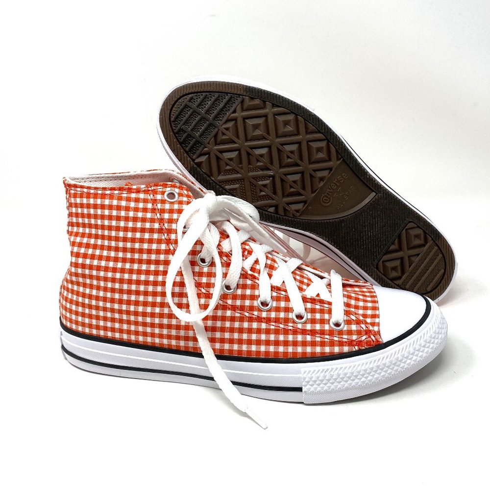 Converse CTAS High Top Sneaker Red White Canvas W - Picture 9 of 11